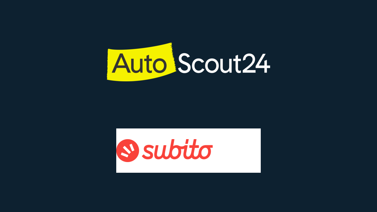 Loghi AutoScout24 e Subito.it